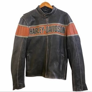 Harley-Davidson Men’s Victory Lane Leather Jacket